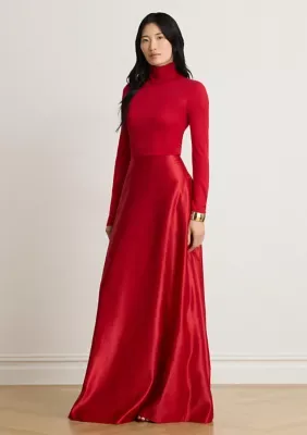 Lauren Ralph Lauren Duchess Satin Maxi Skirt by Ralph Lauren