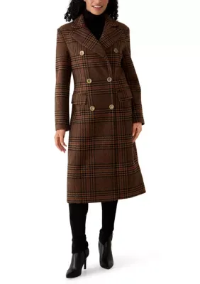 Vince Camuto Long Double Breasted Coat by Vince Camuto