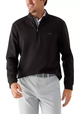 1/4 Zip Performance Double-Knit Pullover by Greg Norman Collection