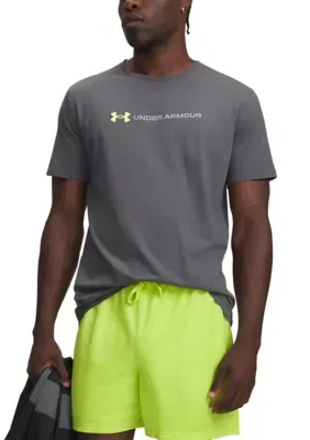 Short Sleeve Logo Wordmark Graphic T-Shirt by Under Armour