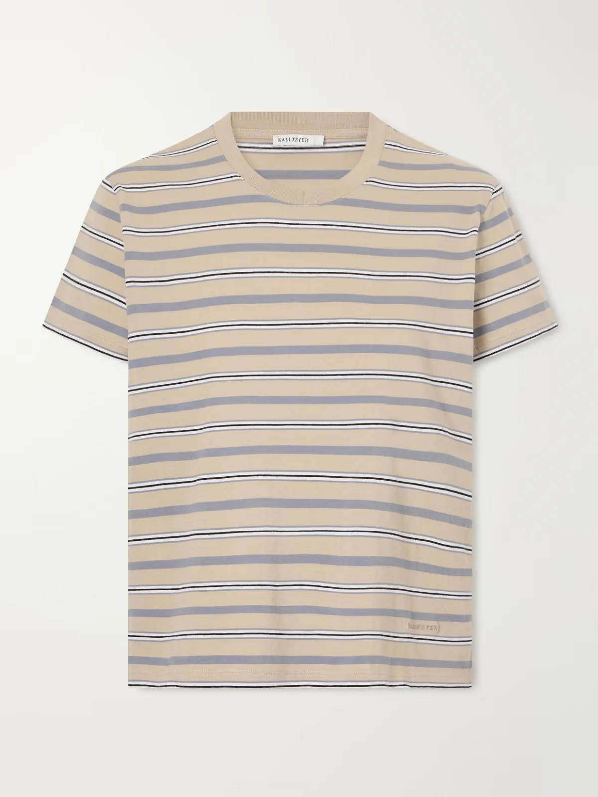 Kenzie Striped Cotton-Jersey T-Shirt