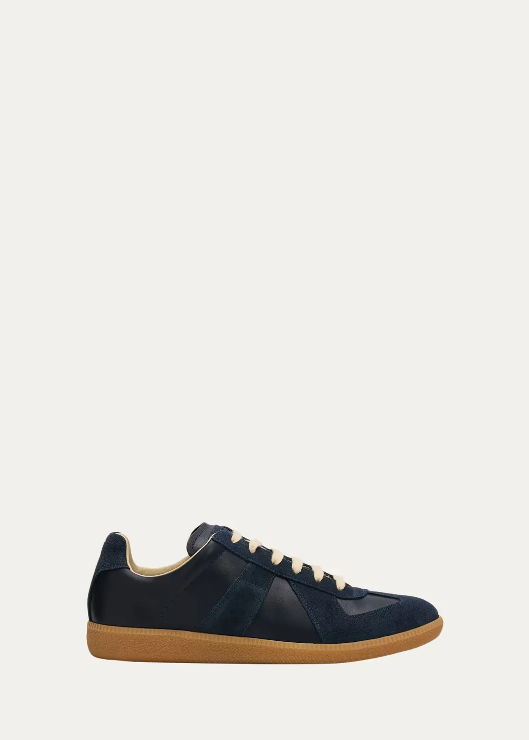 Replica Leather Low-Top Sneakers by Maison Margiela