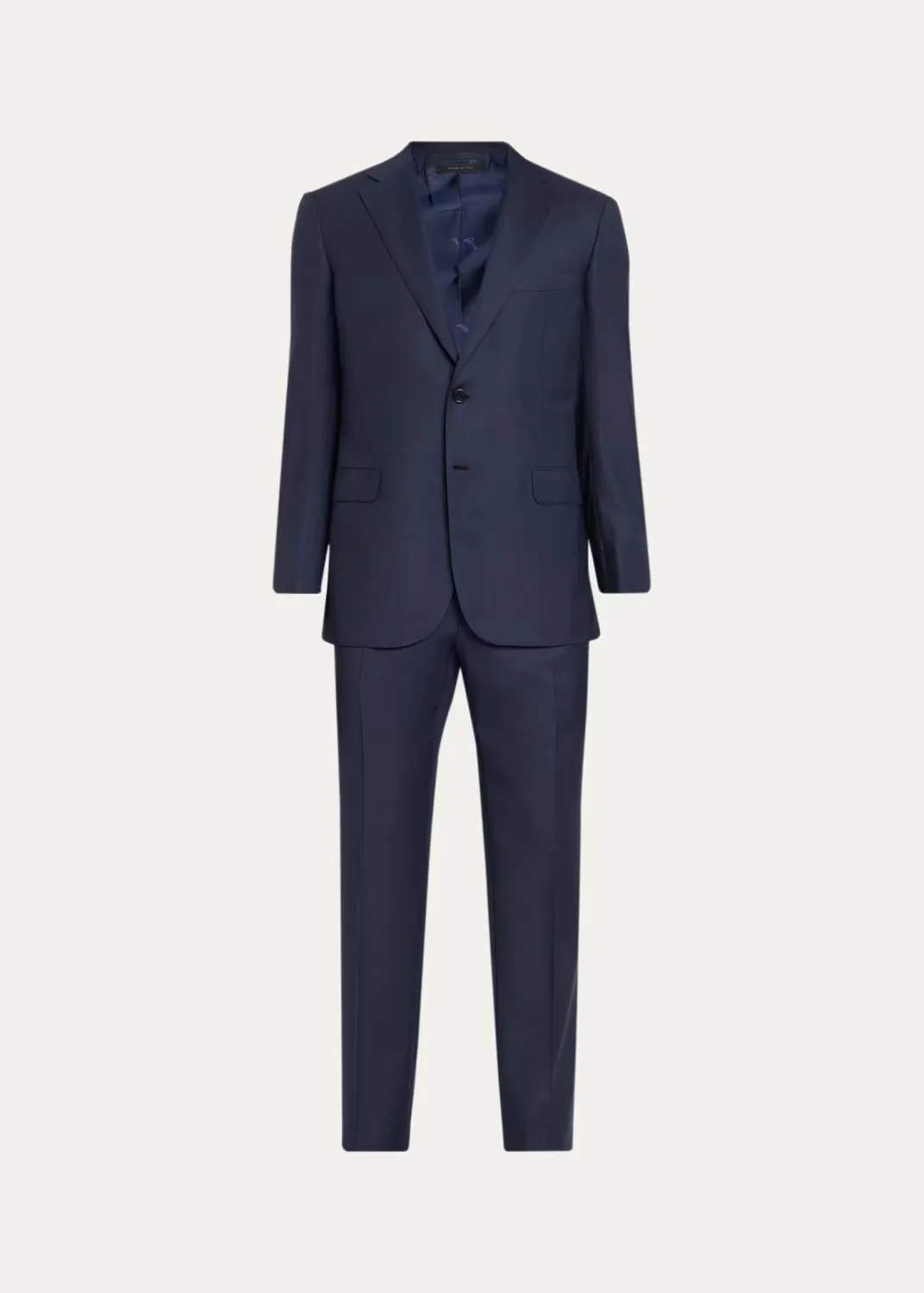 Wool Single-Breasted Suit