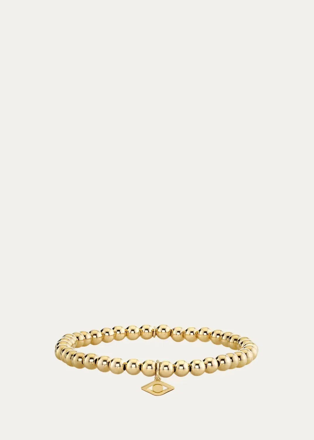 14K Pure Evil Eye Stretch Bracelet by Sydney Evan