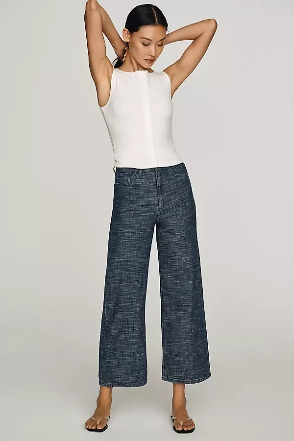 Mia High Rise Ankle Wide Leg Jeans by Joe's Jeans