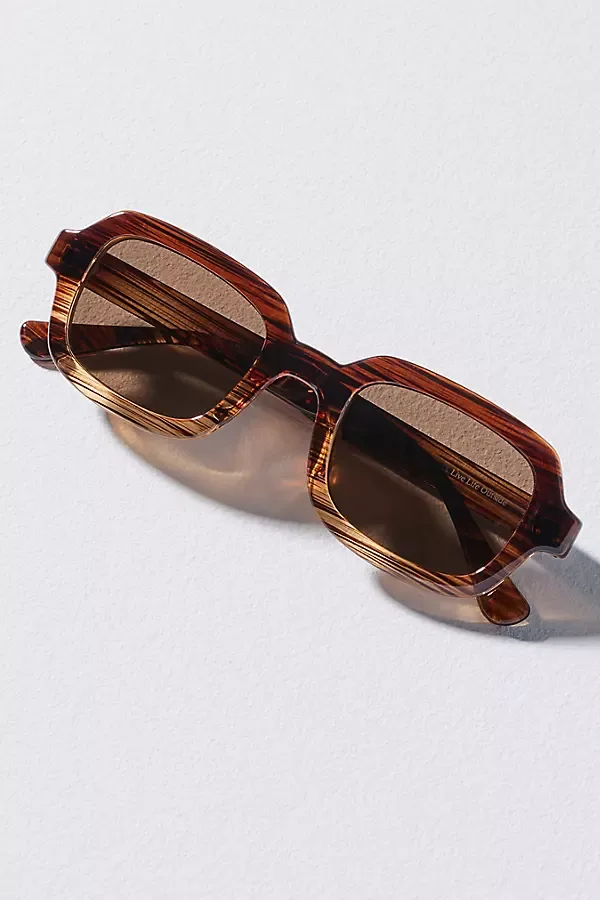 Lago Rectangle Sunglasses