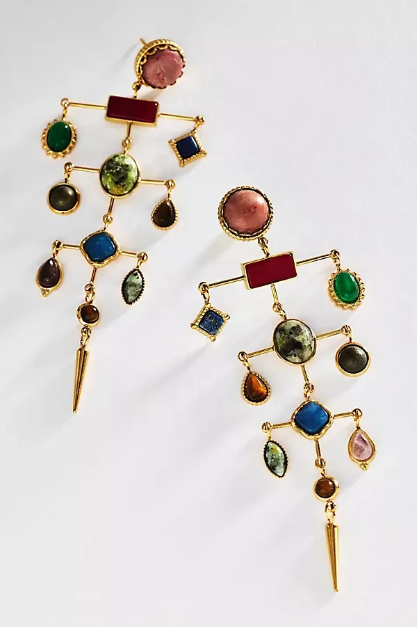 Islas Atlan Drop Earrings by En Cavale