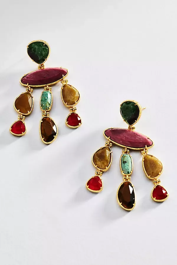 Porto Do Son Drop Earrings by En Cavale