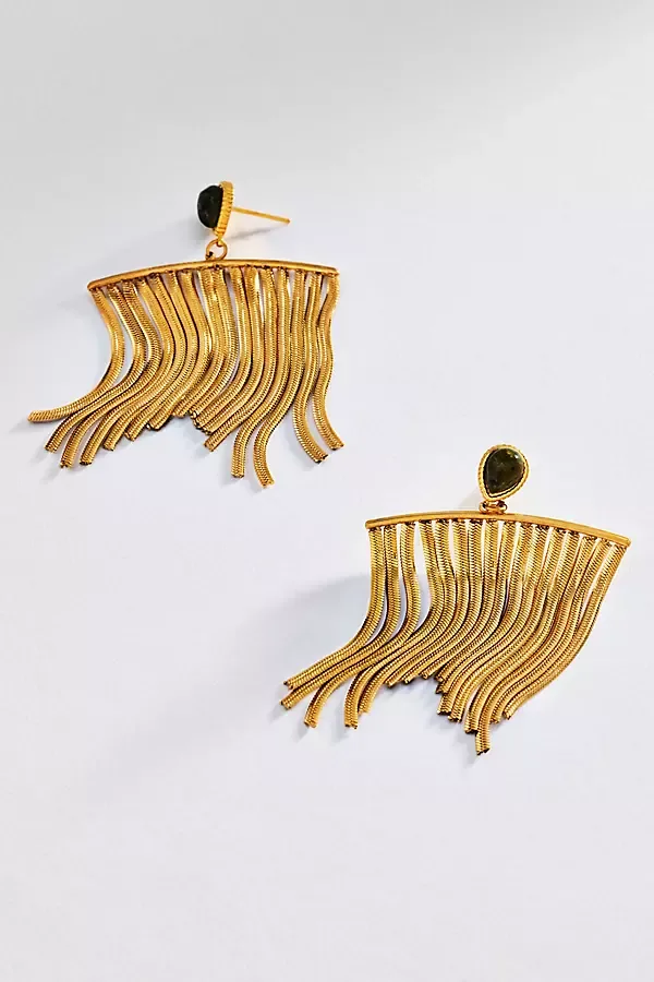 Lluvia Drop Earrings by En Cavale