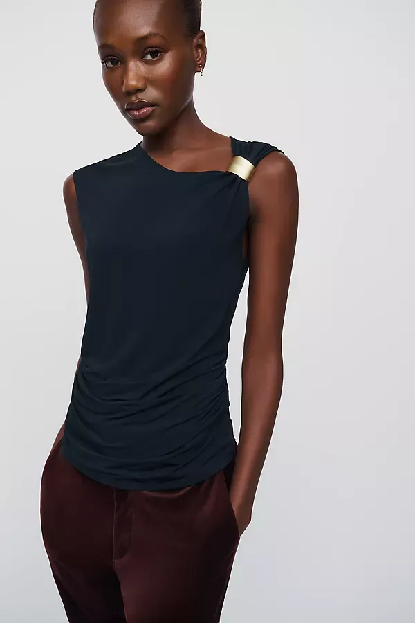 Revelry Asymmetrical Hardware Tank Top by Sanctuary