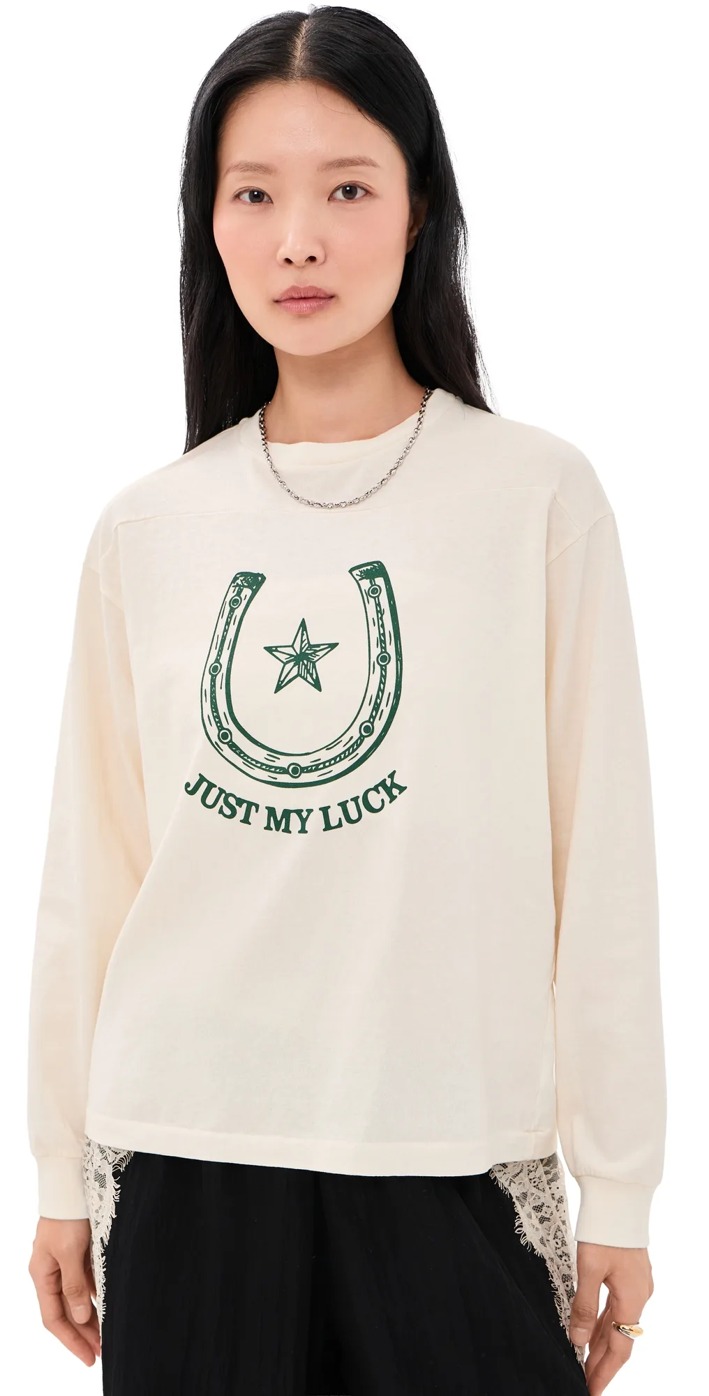 Just My Luck Long Sleeve Tee by Sunny Somewhere