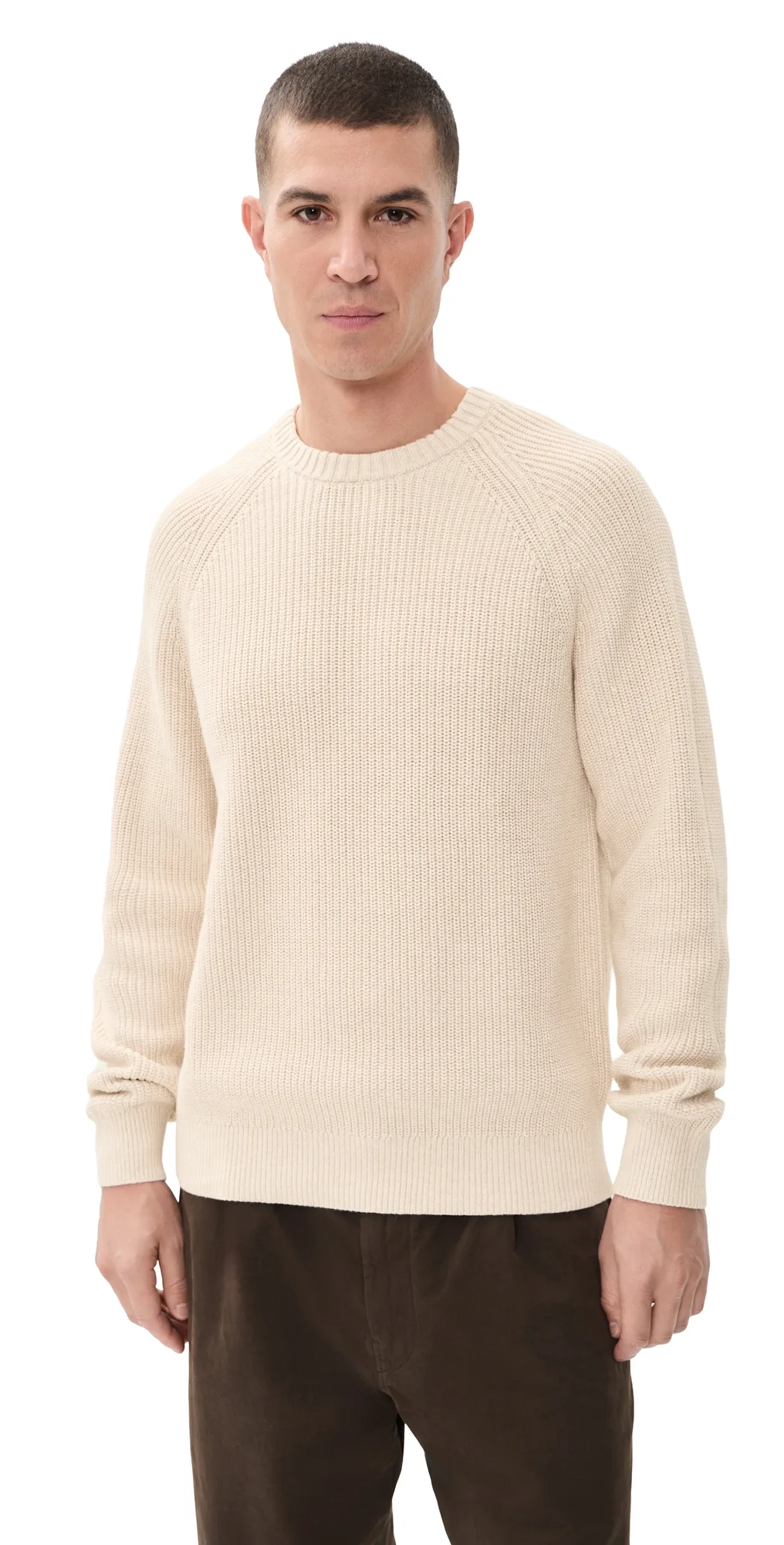 Fisherman Raglan Crew Neck Sweater by Madewell