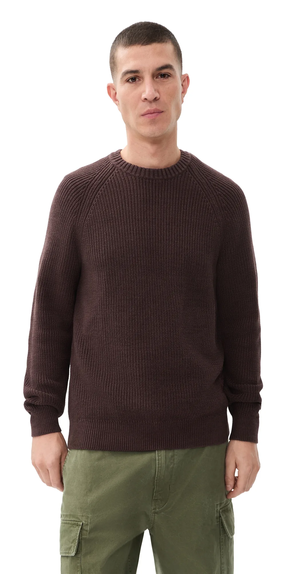 Fisherman Raglan Crew