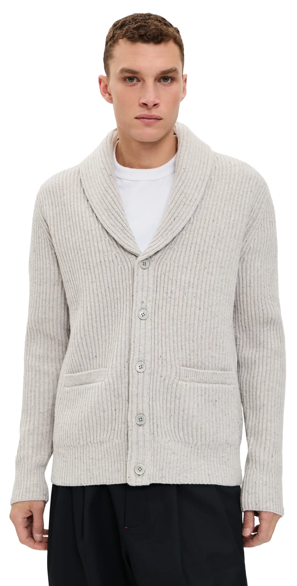 Merino Kenny Shawl Cardigan by Reigning Champ