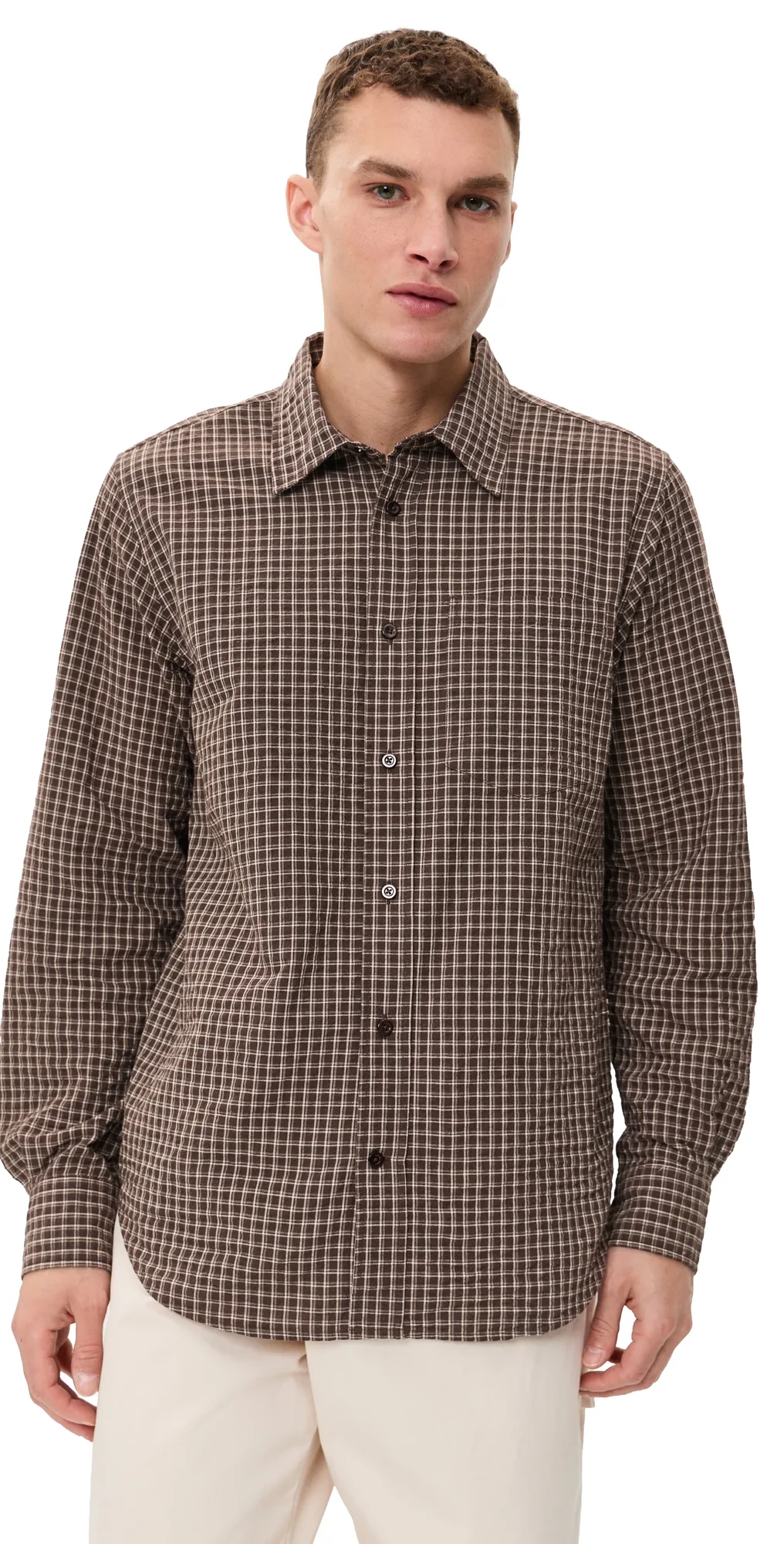 Kongshoved Check Relaxed Shirt by Norse Projects