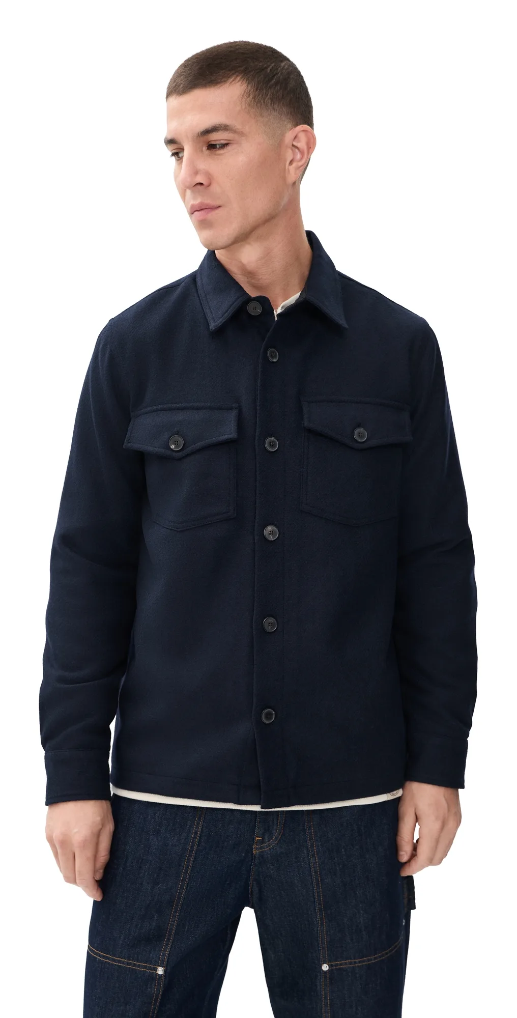 Wool Field Shacket by Portuguese Flannel