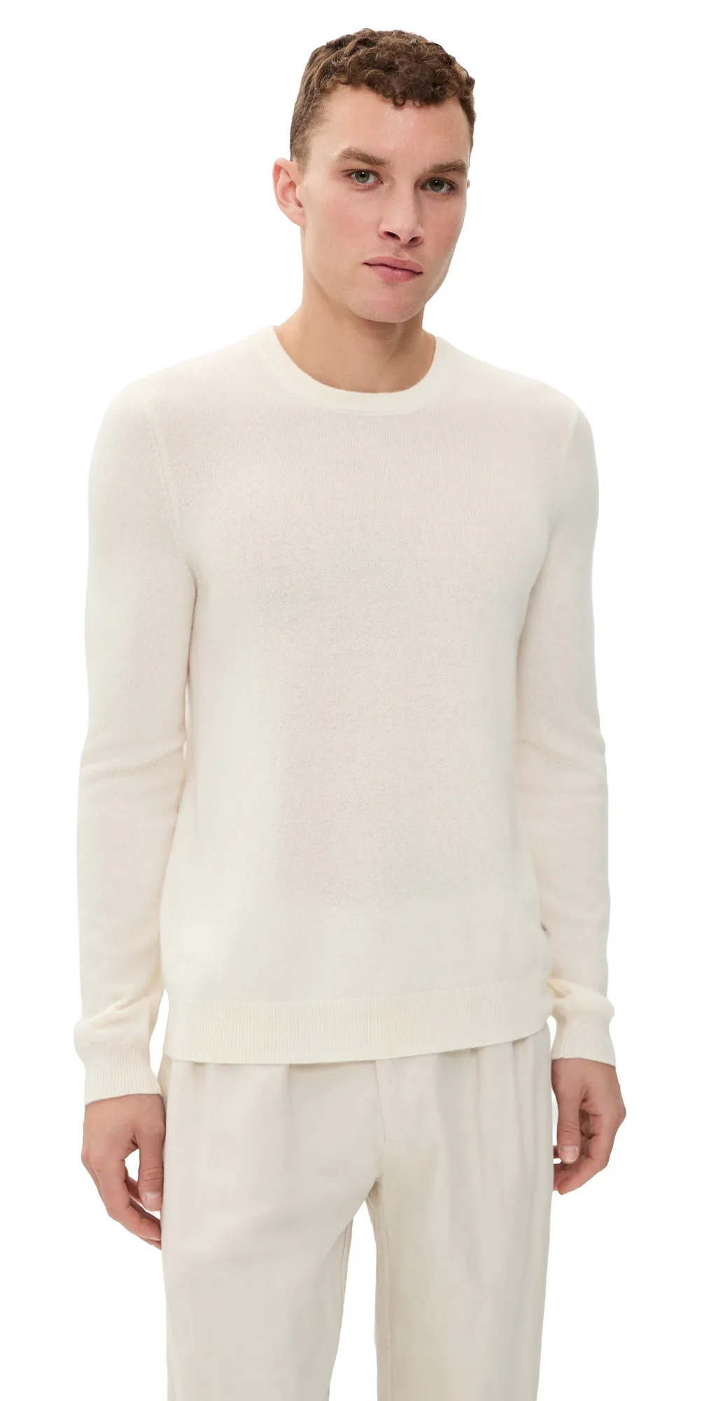 Crew Neck Cashmere Sweater by Onia
