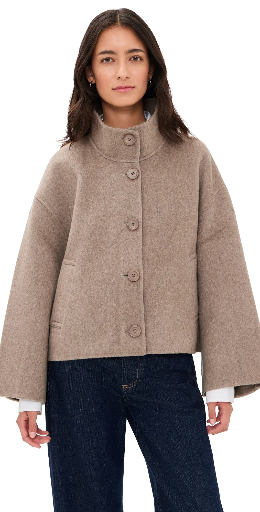 Mckenna Cropped Wool Jacket by LAMARQUE