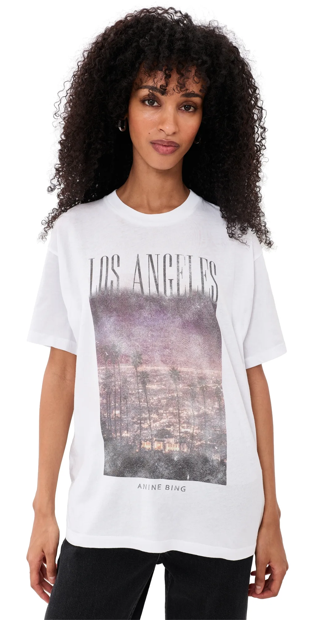 Cade Los Angeles Tee by ANINE BING