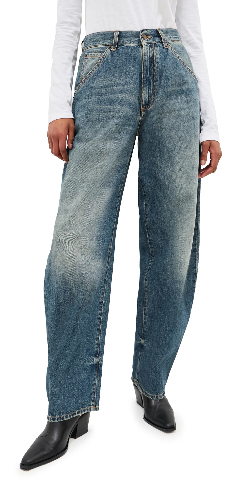 Khris Barrel Leg Jeans by DARKPARK