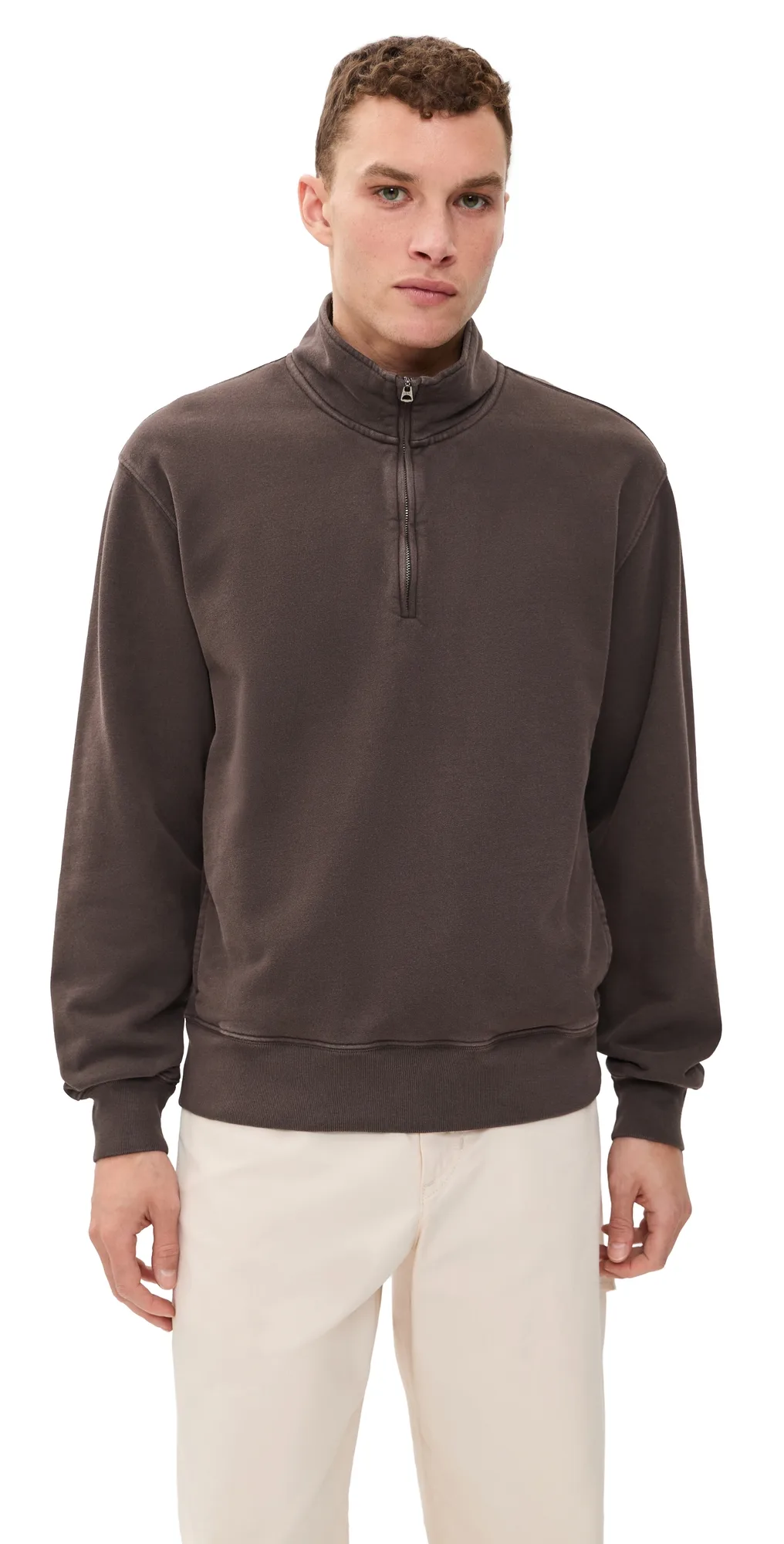 New Mccarren Funnel Zip Sweatshirt by Madewell