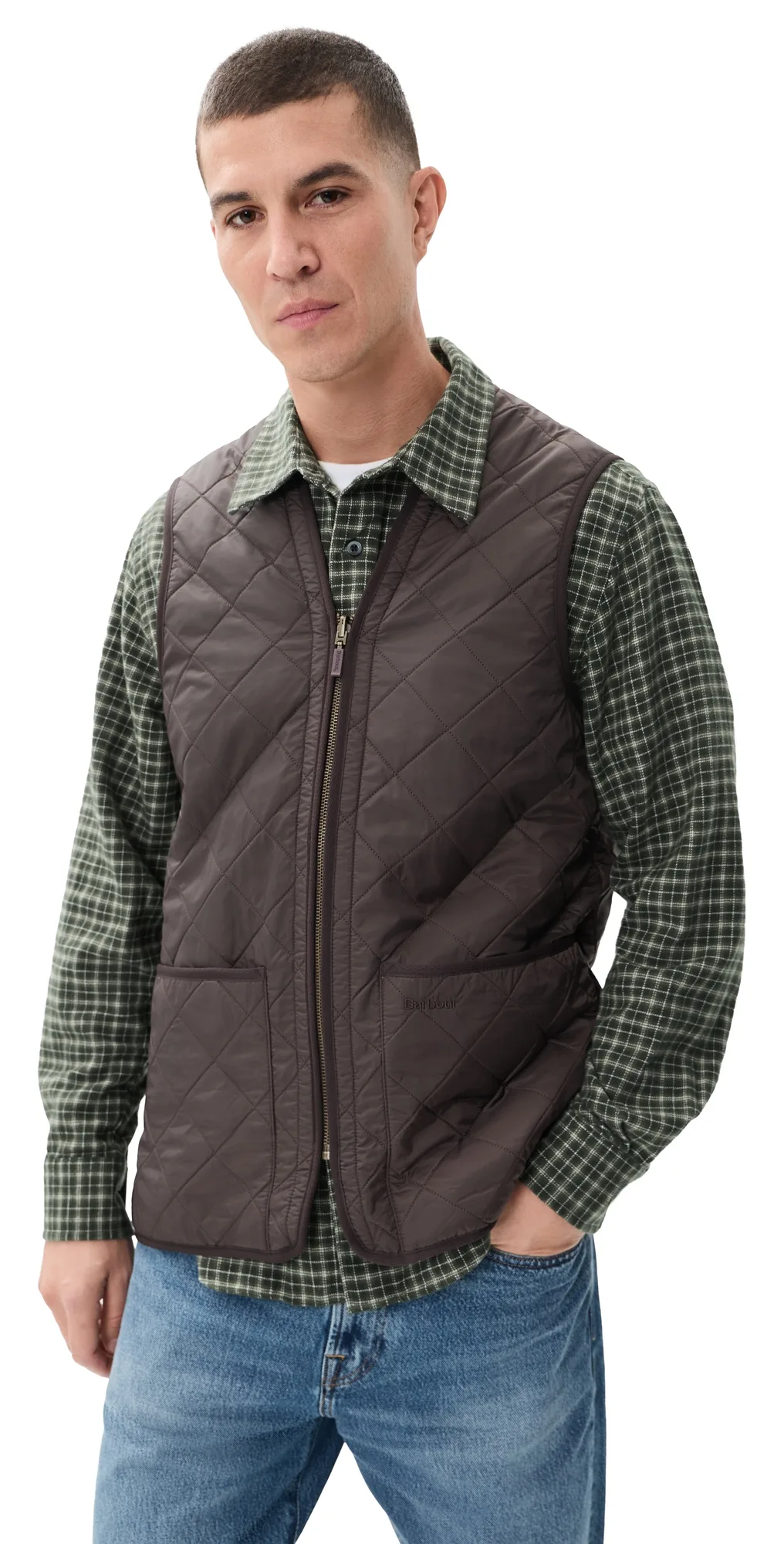 Polarquilt Zip-In Liner Vest by Barbour