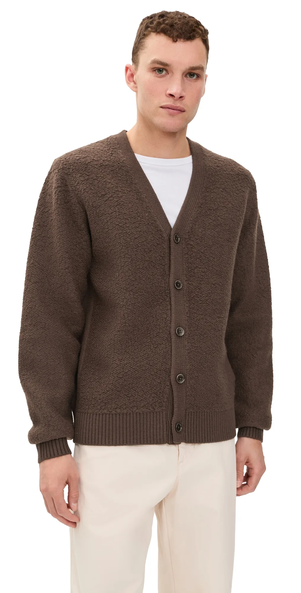 Textured Boucle Turf Cardigan by Reigning Champ