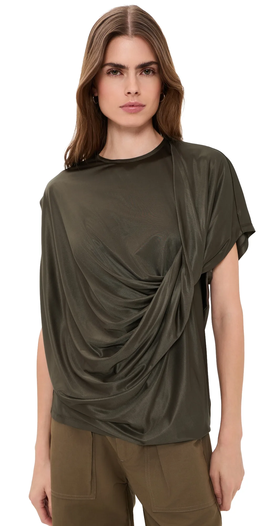 Milena Twist Top by AGOLDE