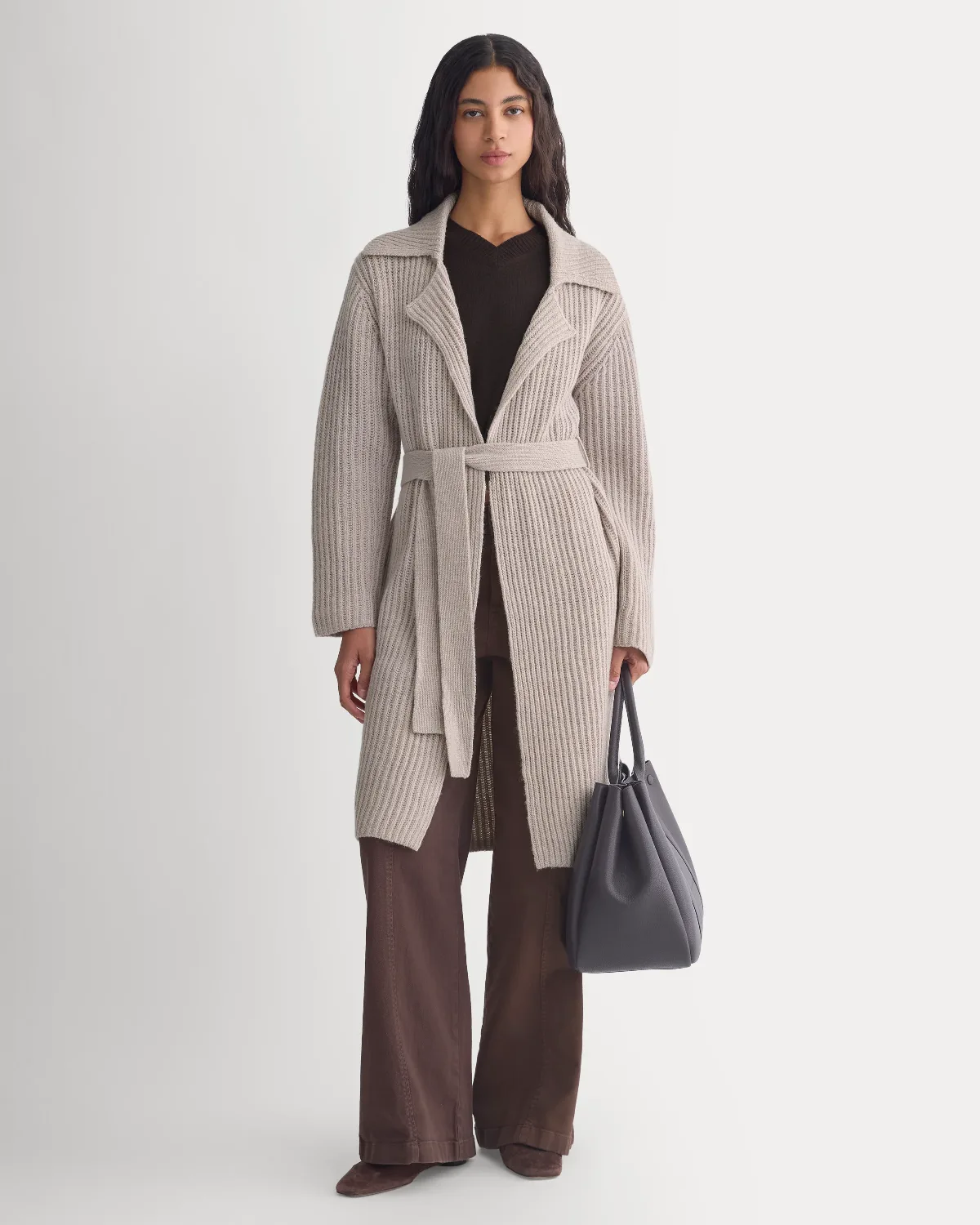 Sweater Robe in Lofty Merino, Wool by Everlane