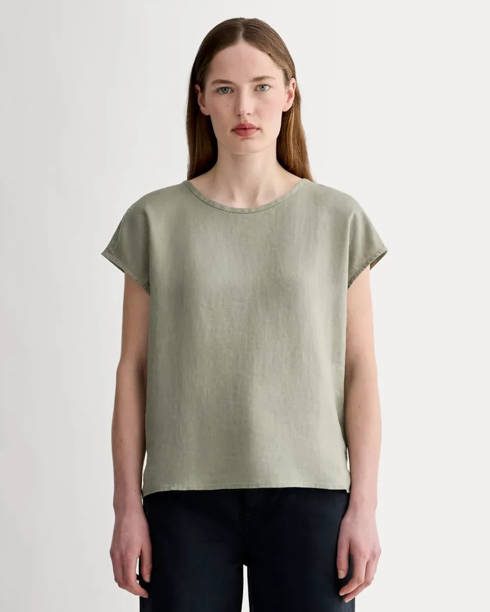 Muscle Top, Linen by Everlane