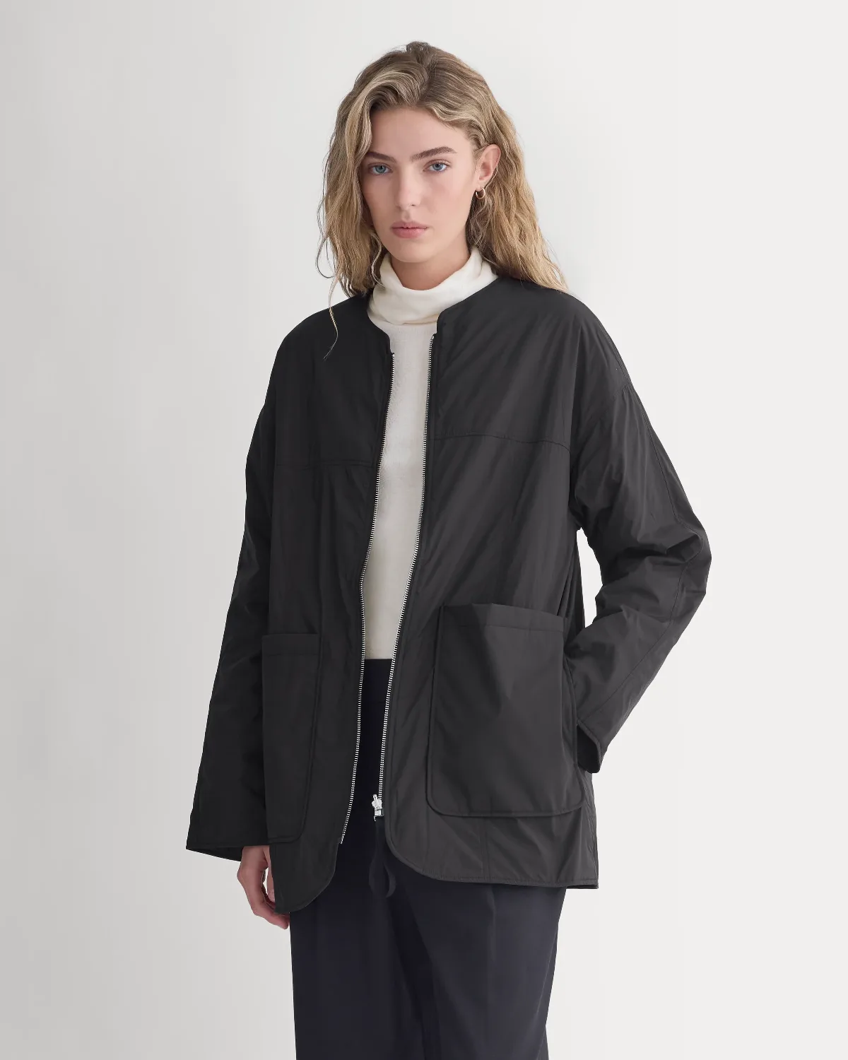 Re:Cycled Nylon Reversible Mid Liner, Polyester/Nylon by Everlane