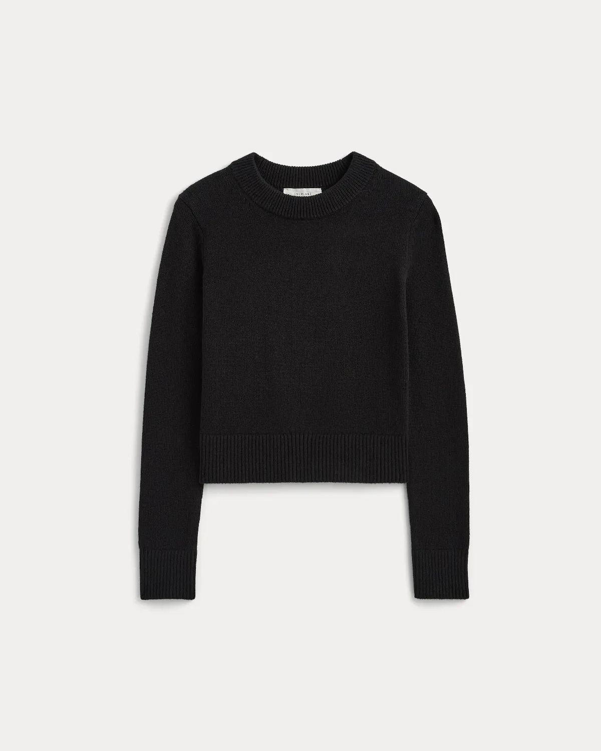 Shrunken Crew Sweater, Everyday Cotton by Everlane