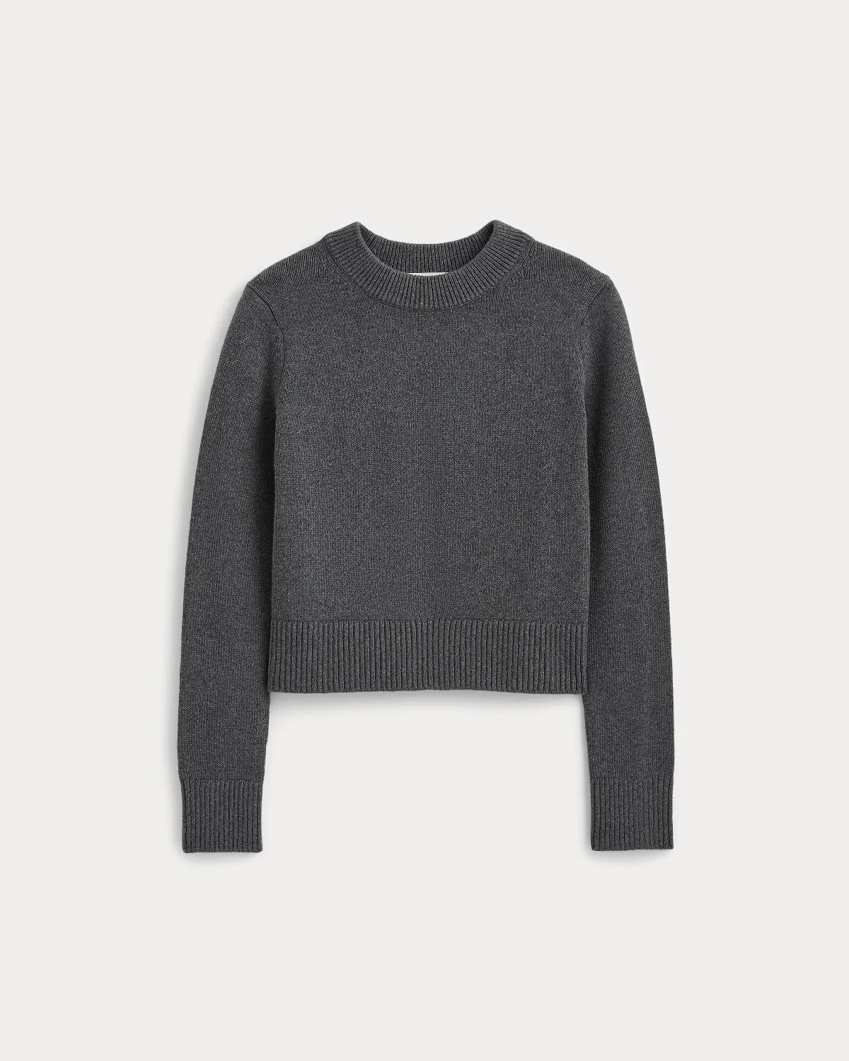 Shrunken Crew Sweater, Everyday Cotton