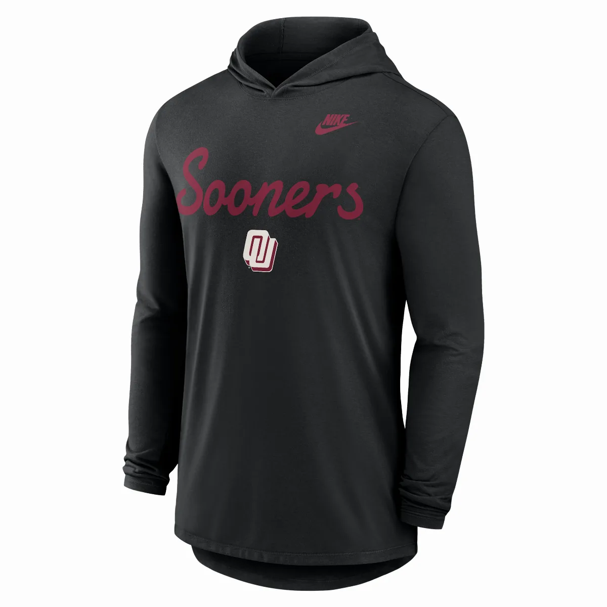 Oklahoma Legacy Dri-FIT College Long-Sleeve Hooded Top by Nike