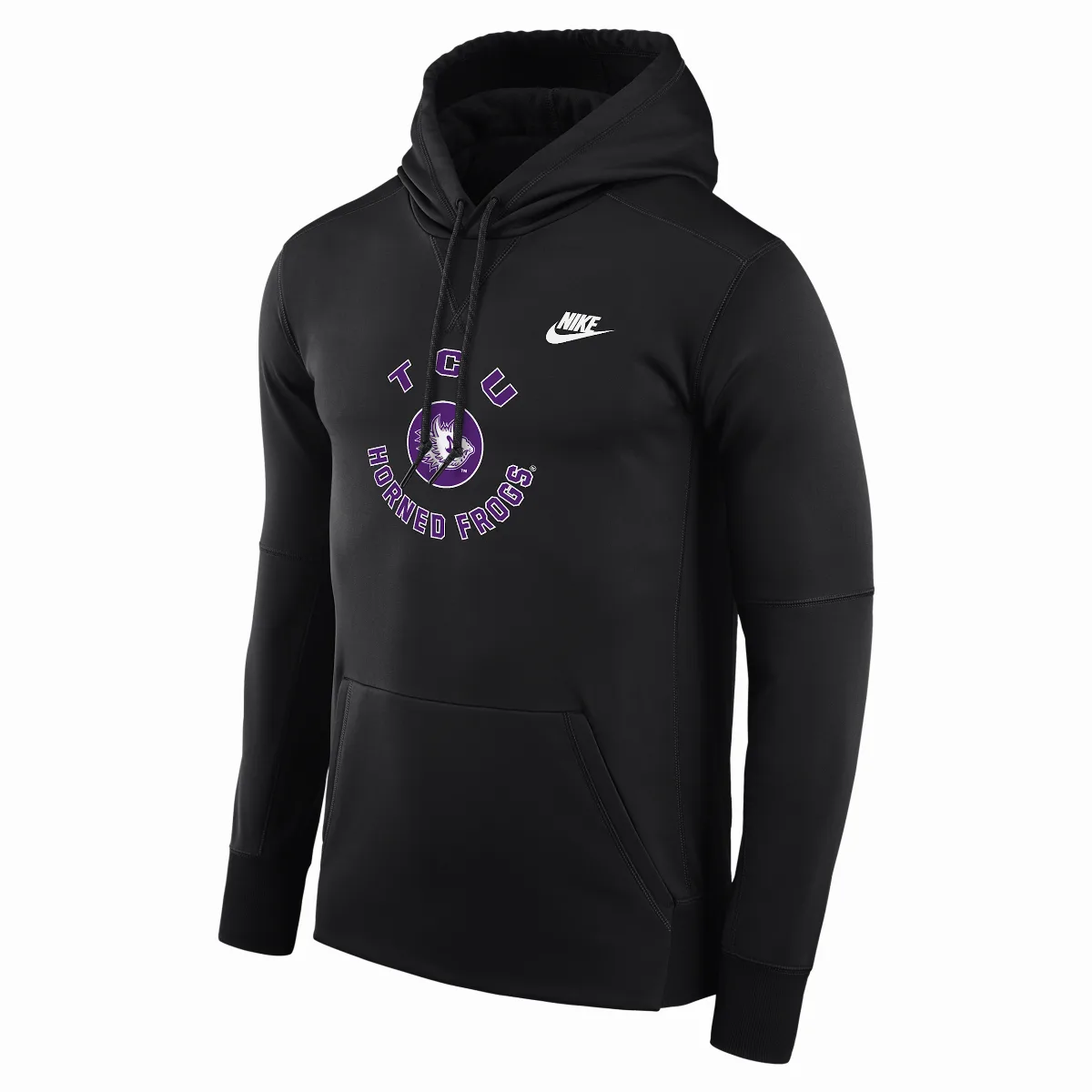 TCU Horned Frogs Football Therma-FIT College Hoodie by Nike