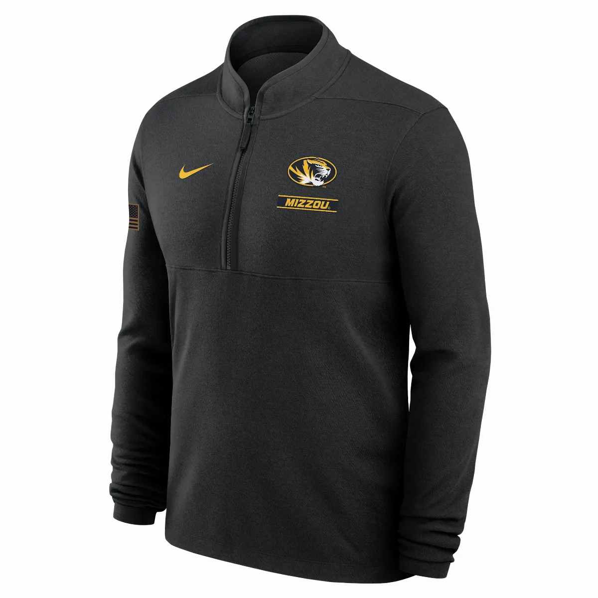 Missouri 2026 Military Appreciation Stride Dri-FIT College 1/2-Zip Long-Sleeve Top by Nike