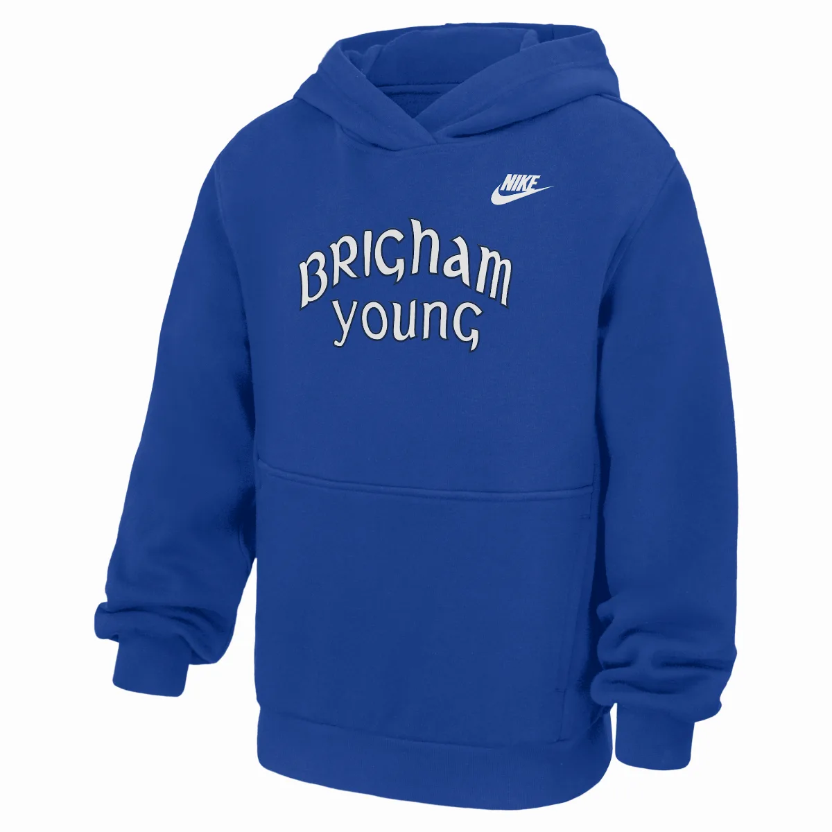 BYU Cougars Club Pullover Fleece Hoodie by Nike
