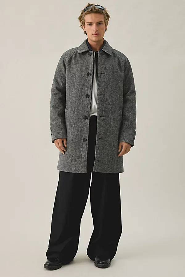 Raglan Overcoat Jacket by Slate & Stone