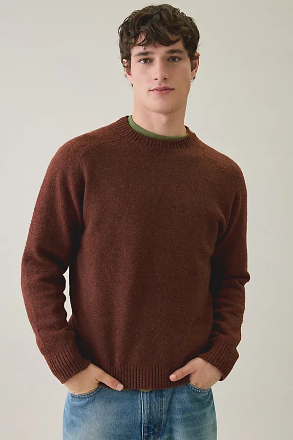 UO Wooly Marled Everyday Crewneck Sweater