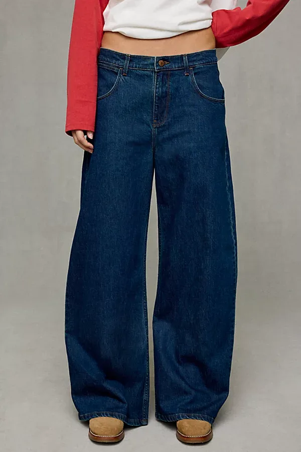 Wrangler Low-Rise Ultra Barrel Jeans by Wrangler
