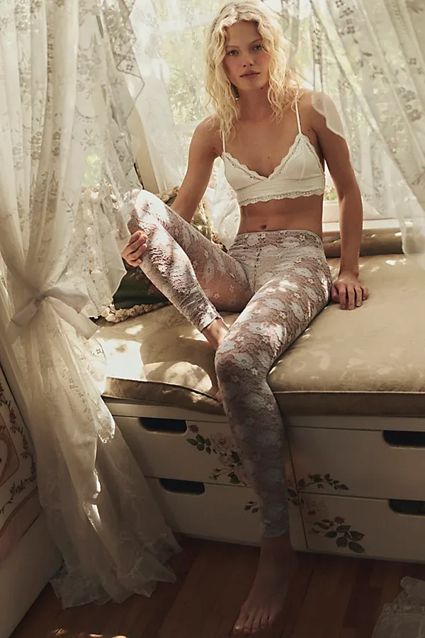 Lucky Day Lace Leggings by Free People