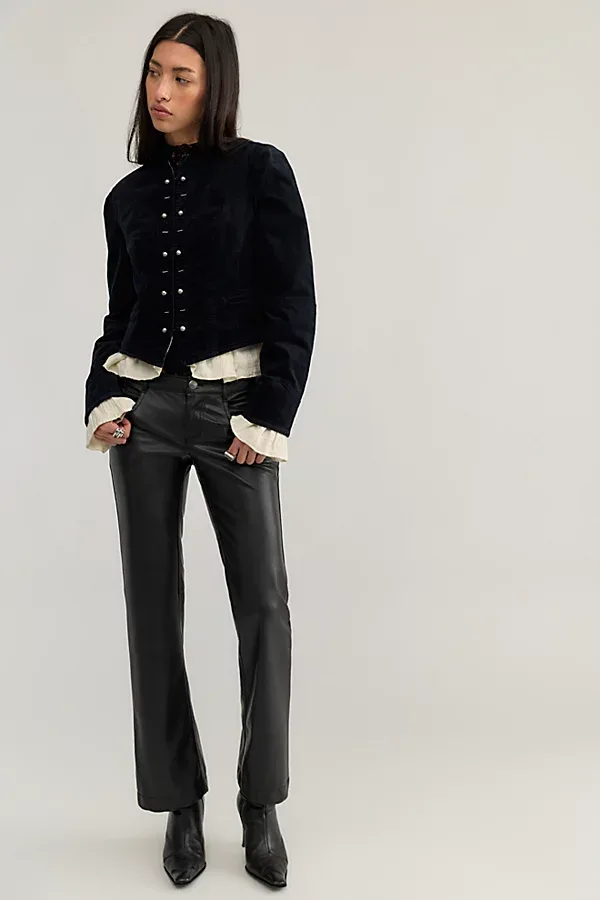 Avery Vegan Leather Pants by Free People