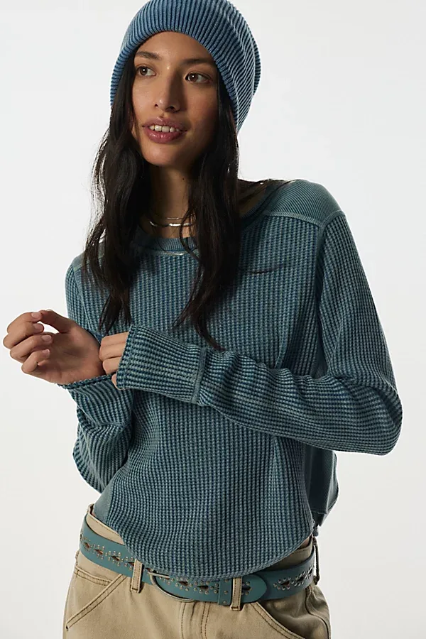 FP One Blake Shrunken Crew Neck Thermal by Free People