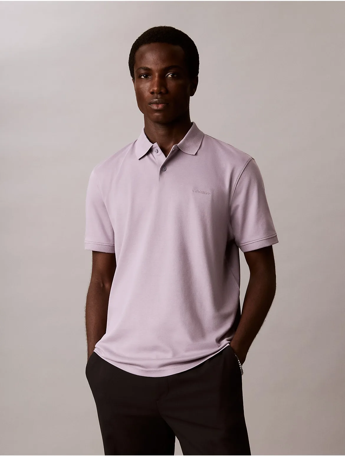 Liquid Touch Polo Shirt by Calvin Klein