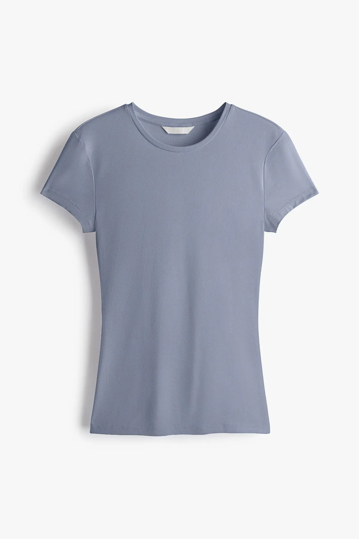 Fitted Microfiber T-Shirt by H&M