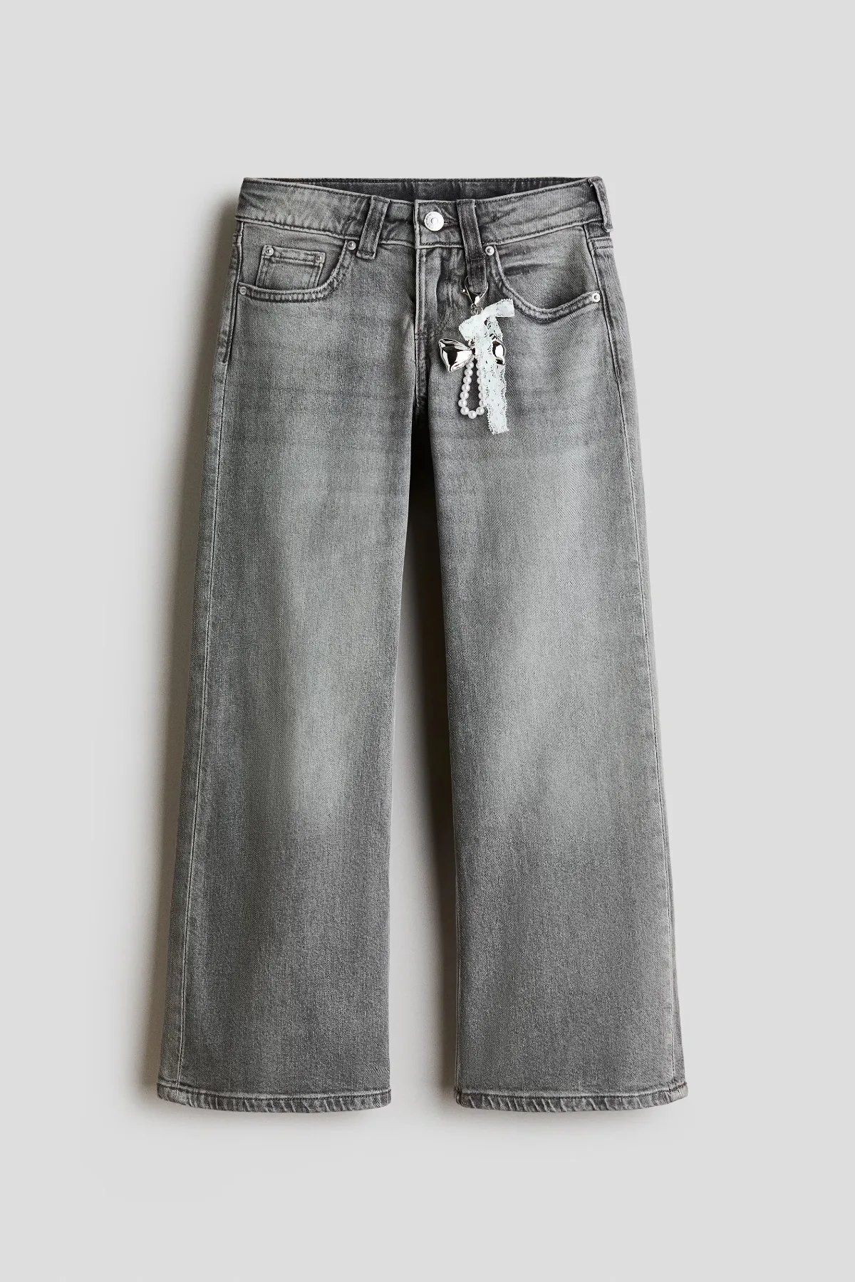 Wide-Leg Low Jeans by H&M