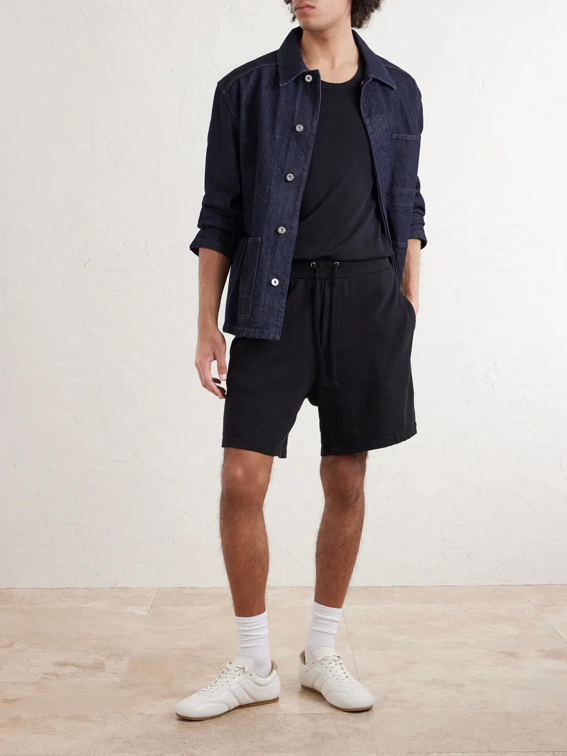 LA Skate Ribbed Stretch-Cotton Jersey Tank Top by James Perse