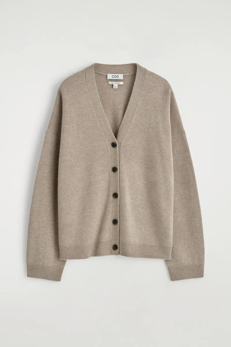 Cashmere V-Neck Cardigan by COS