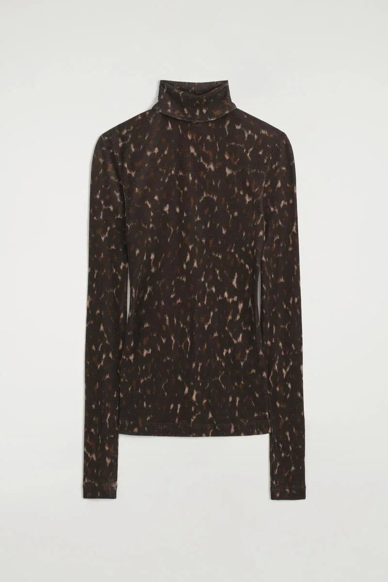 Merino Wool Turtleneck Top by COS