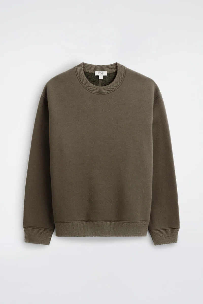 Cotton-Wool Jersey Sweatshirt by COS